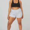 Public Desire Curve Booty Short Oatmeal Marl Online