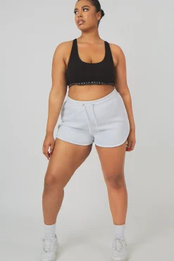 Public Desire Curve Booty Short Oatmeal Marl Online