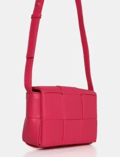 Public Desire The Gianna Bright Mini Crossbody Shoulder Bag Pink Sale