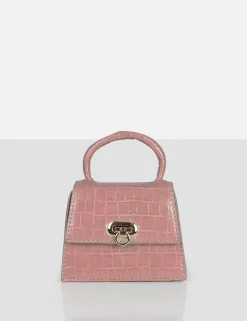Public Desire The Lilly Textured Mini Bag Pink Hot