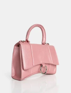 Public Desire The Luana Iridescent Mini Bag Pink Store