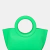 Public Desire The Rae Circlur Handle Grab Bag Lime Best