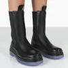 Public Desire Winter Wide Fit Ankle Chunky Sole Chelsea Boots Black Online