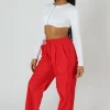 Public Desire Zip Through Underbust Ribbed Top White Hot